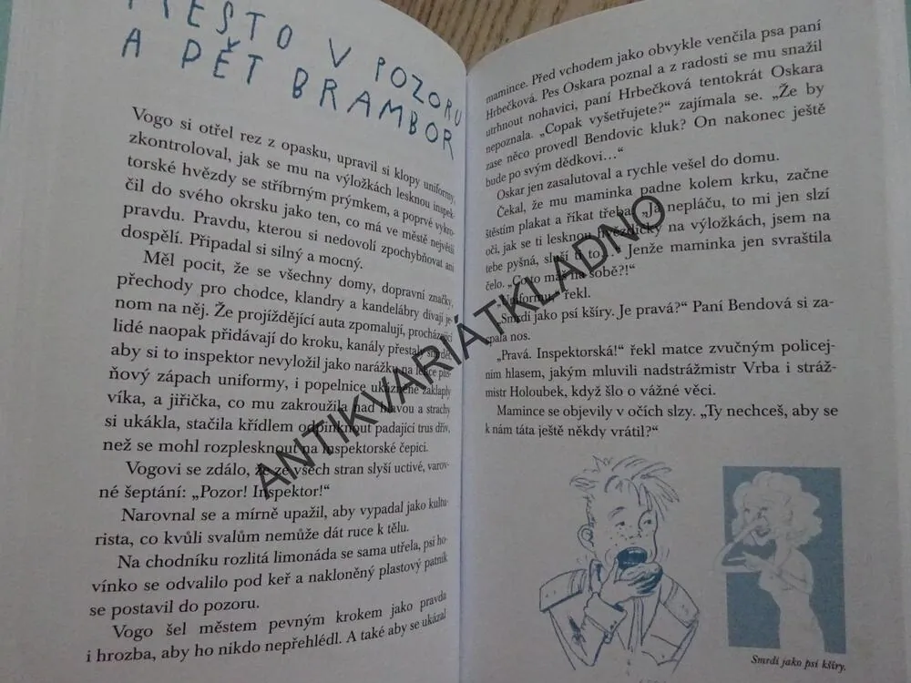 INSPEKTOR VOGO, MILOŠ KRATOCHVÍL, **an