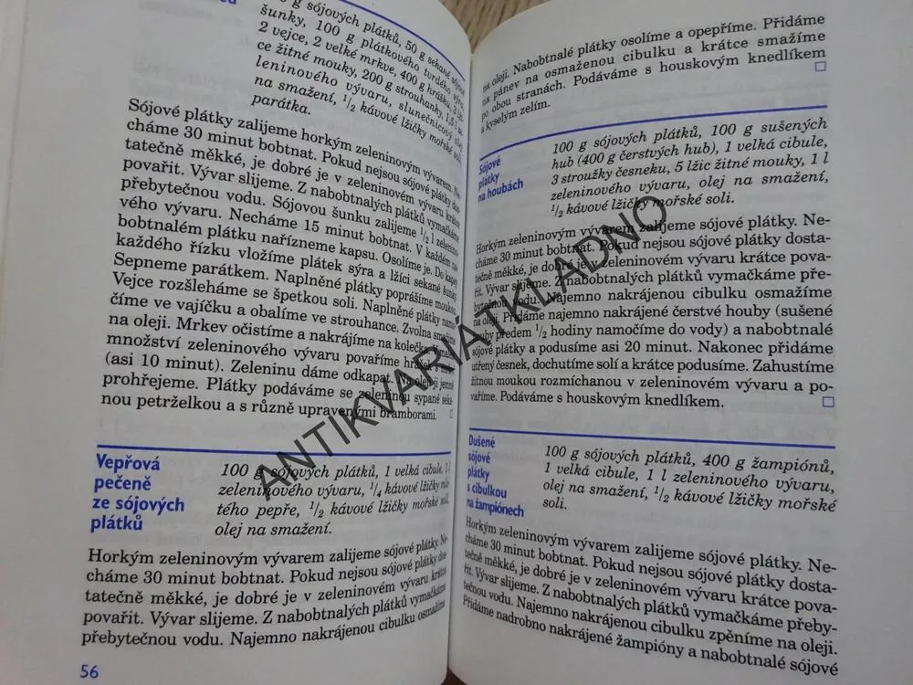 SÓJOVÉ MASO, VĚRA MARTINKOVÁ, **an