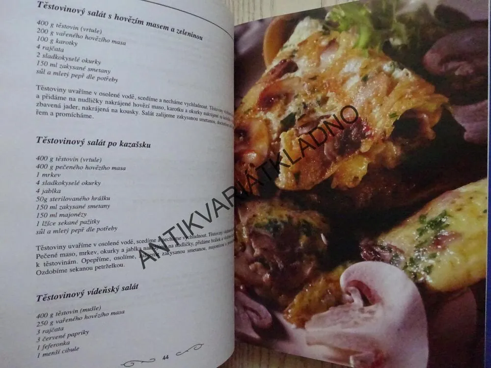 TĚSTOVINY PO ČESKU, 500 RECEPTŮ, MARKÉTA AUBRECHTOVÁ, **an