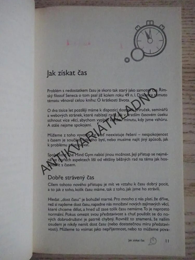 JAK ZÍSKAT ČAS, THE MINDGYM, **an