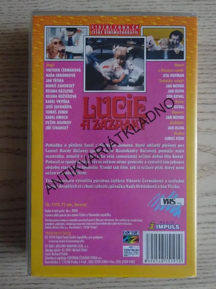 LUCIE A ZÁZRAKY, VHS