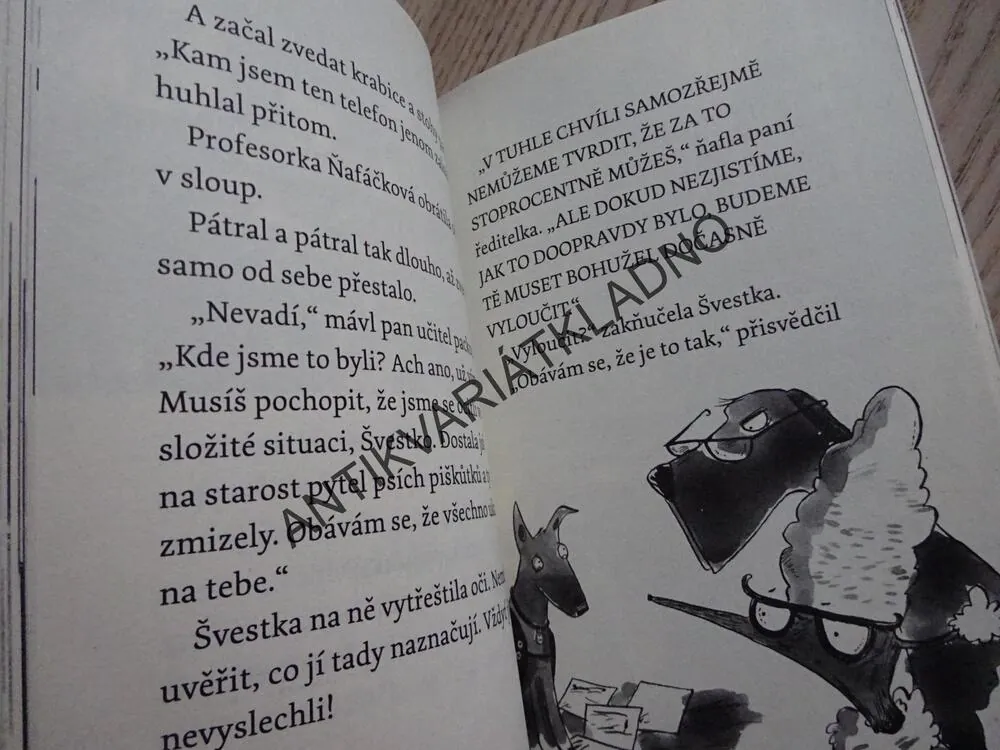 ŠVESTKA A ZLODĚJ KLOBÁSEK, GILL LEWISOVÁ, **an