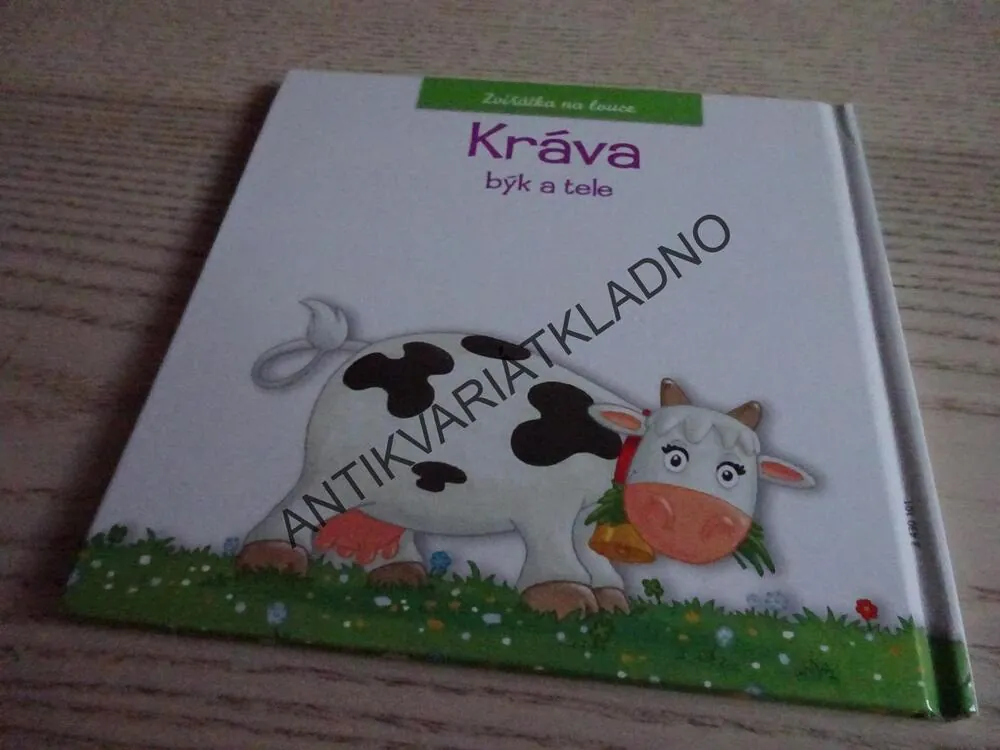 KRÁVA, ZVÍŘÁTKA NA LOUCE, **an