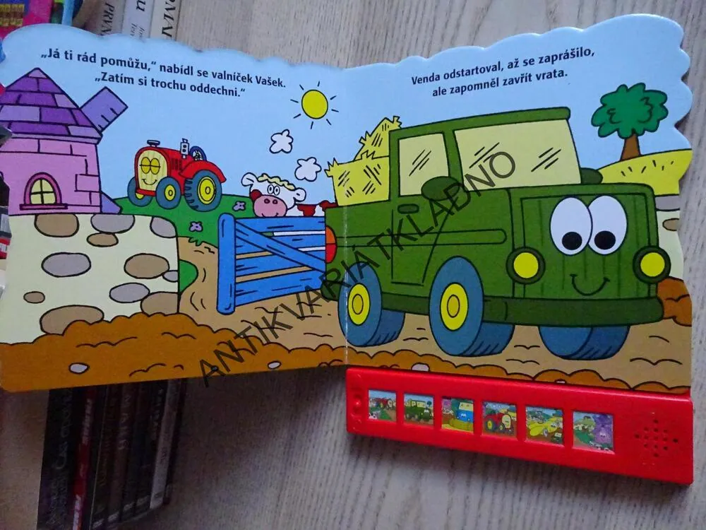 TRAKTOR TOM, STISKNI A POSLOUCHEJ, **an
