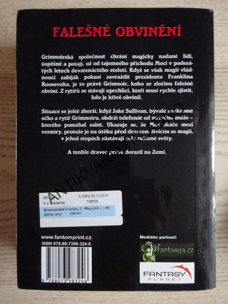GRIMNOIRSKÉ KRONIKY, 1-3, LARRY CORREIA, **an