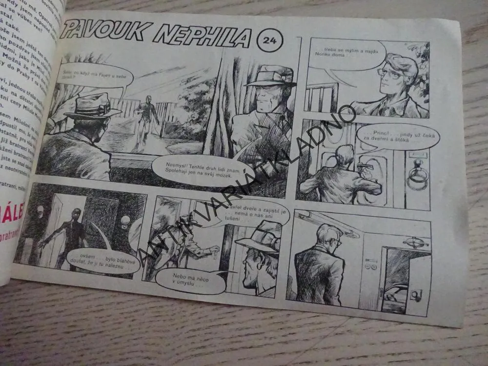 OHNÍČEK 2/1976, KOMIKS, NEPRAKTA, SEKORA, BURIAN