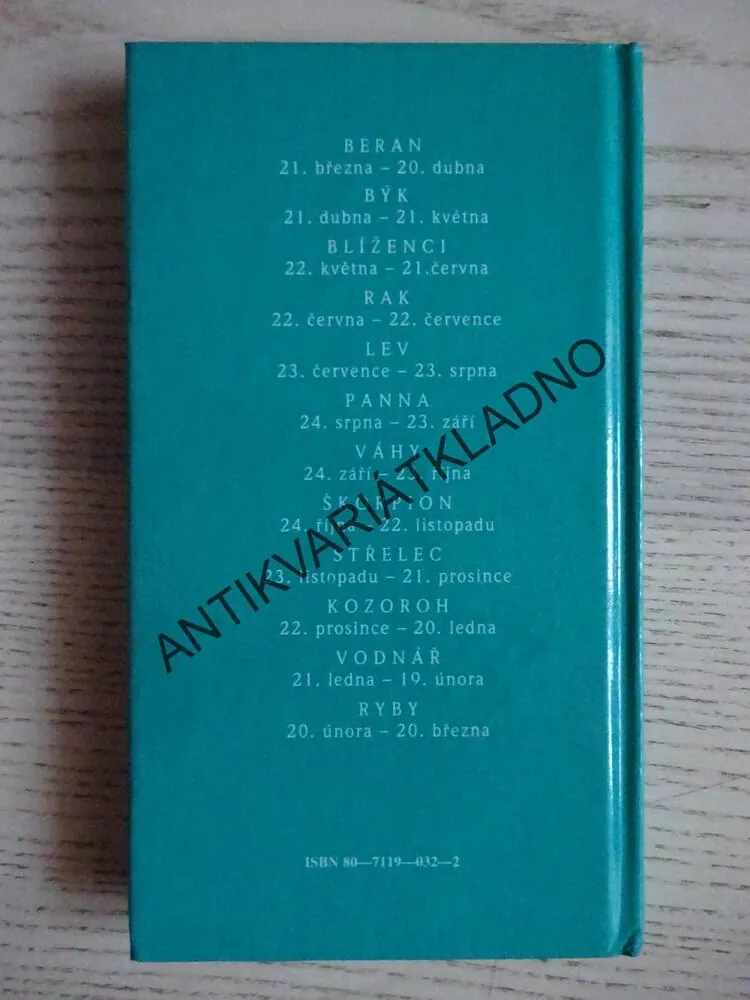 RYBY, VAŠE ZNAMENÍ ZVĚROKRUHU, **an