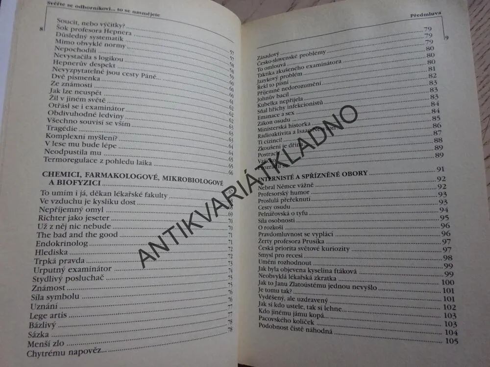 SVĚŘTE SE ODBORNÍKOVI... TO SE NASMĚJETE!, PETR BARTŮNĚK, VLADIMÍR JIRÁNEK, **an