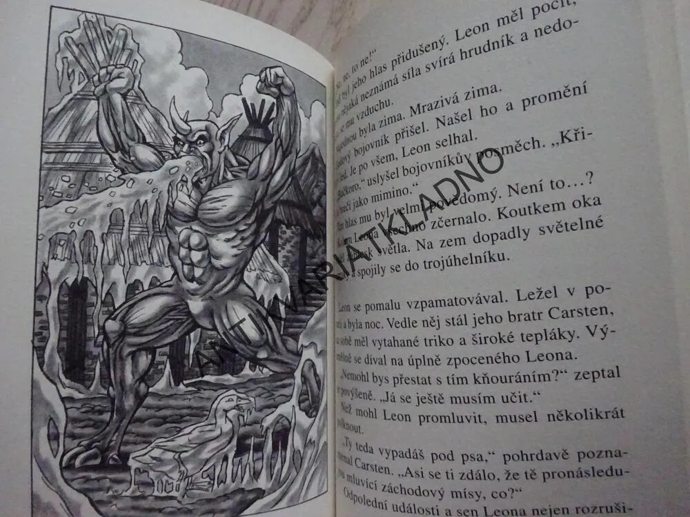 DRAČÍ SRDCE, HROZBA LEDOVÉHO BOJOVNÍKA, THOMAS BREZINA, **an