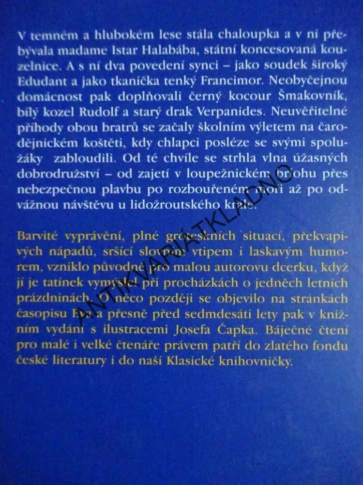 EDUDANT A FRANCIMOR, KAREL POLÁČEK, **an