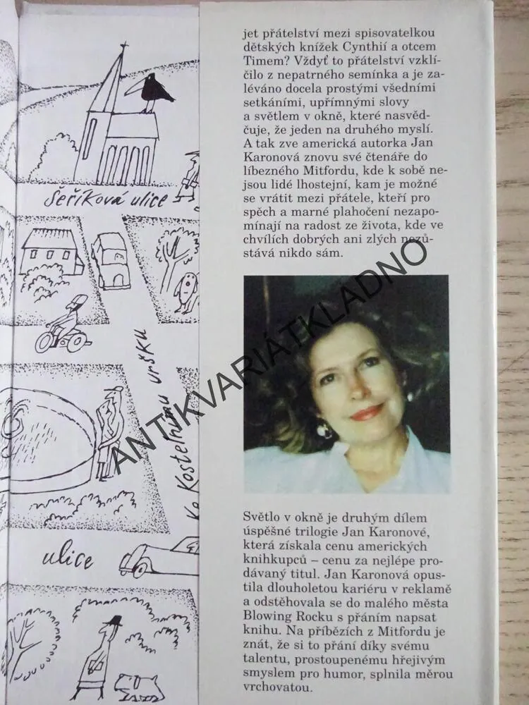 SVĚTLO V OKNĚ, ZNOVU V MITFORDU, JAN KARONOVÁ, ADOLF BORN, **an