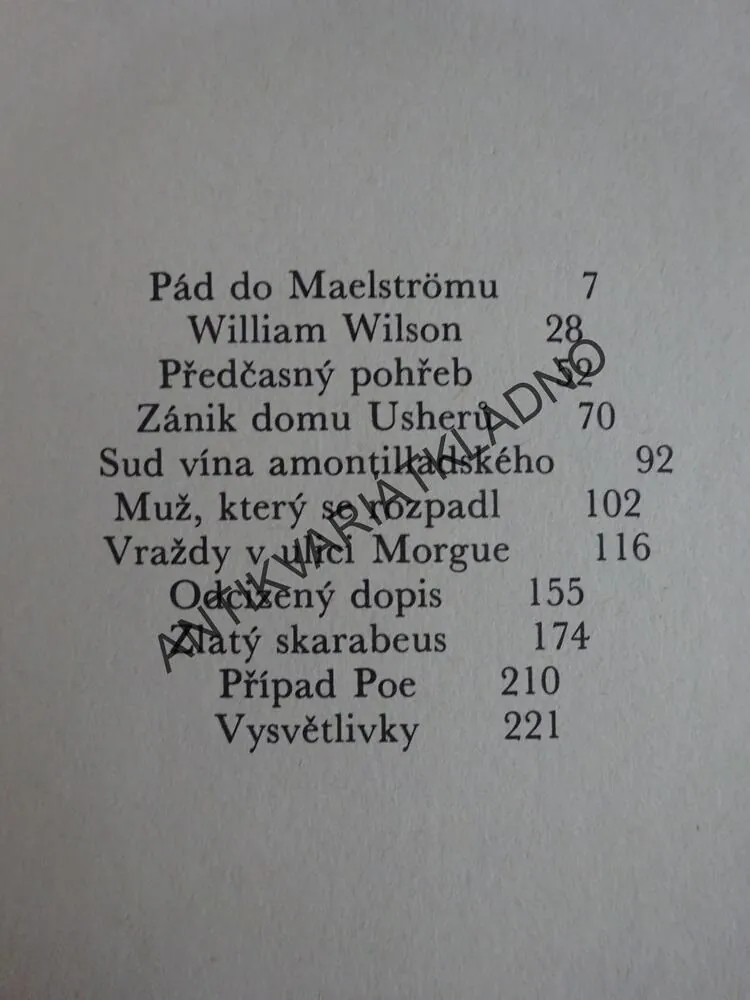 ZLATÝ SKARABEUS, EDGAR ALLAN POE, **an