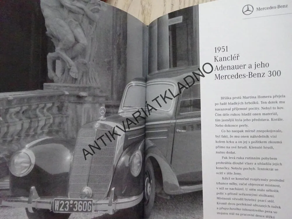 CESTY MARTINA HOMERA, MERCEDES-BENZ, **an