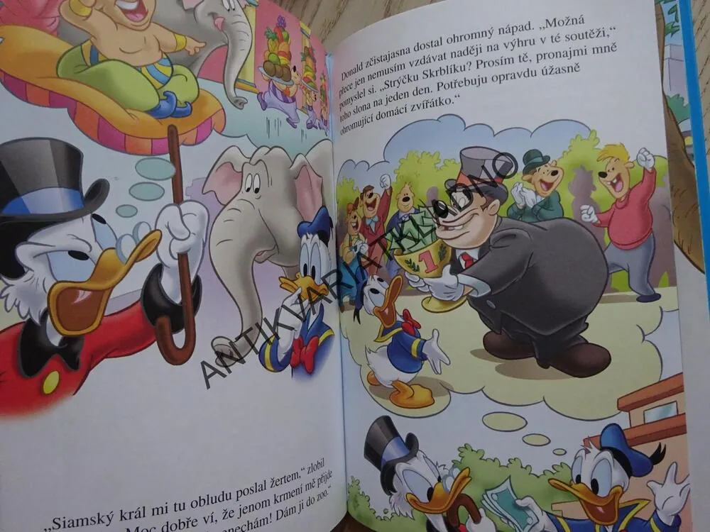 DONALD A PŘEHLÍDKA ZVÍŘAT, WALT DISNEY, **an