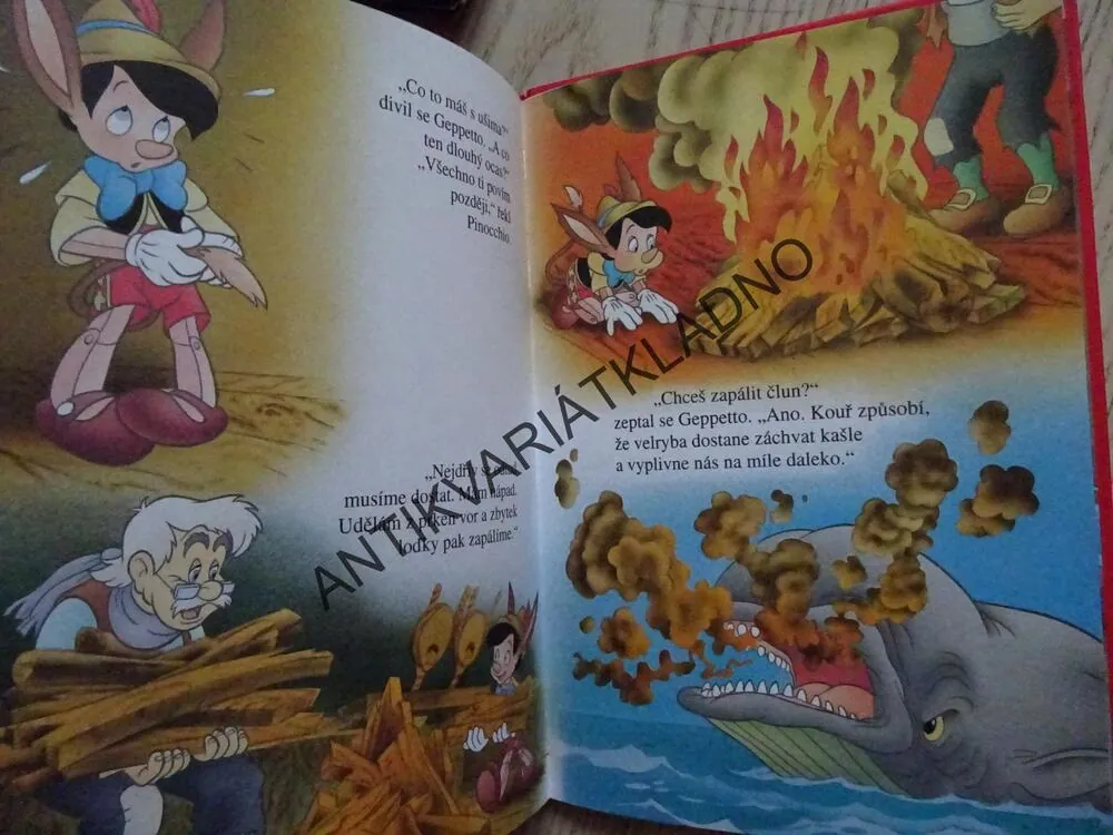 PINOCCHIO, WALT DISNEY, **an