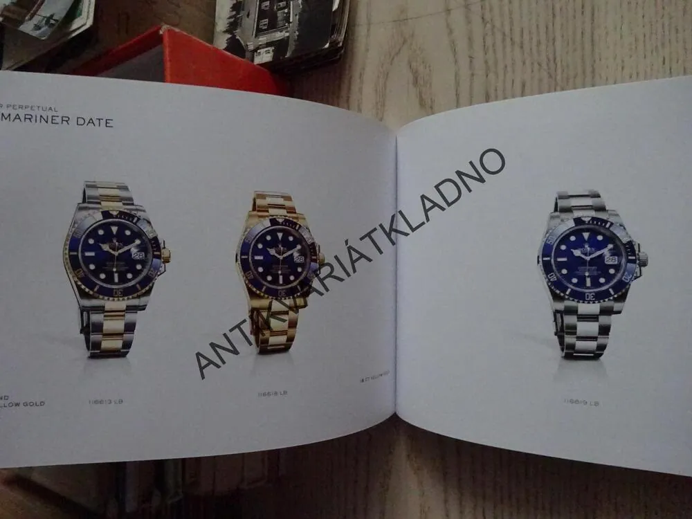 KATALOG HODINEK ROLEX, HODINKY, **an