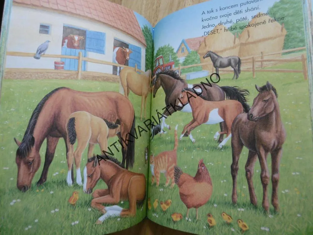 POHÁDKY ZE SVĚTA ZVÍŘÁTEK, KOČKA, PES, SLEPICE, ZAJÍCI AJ. **an