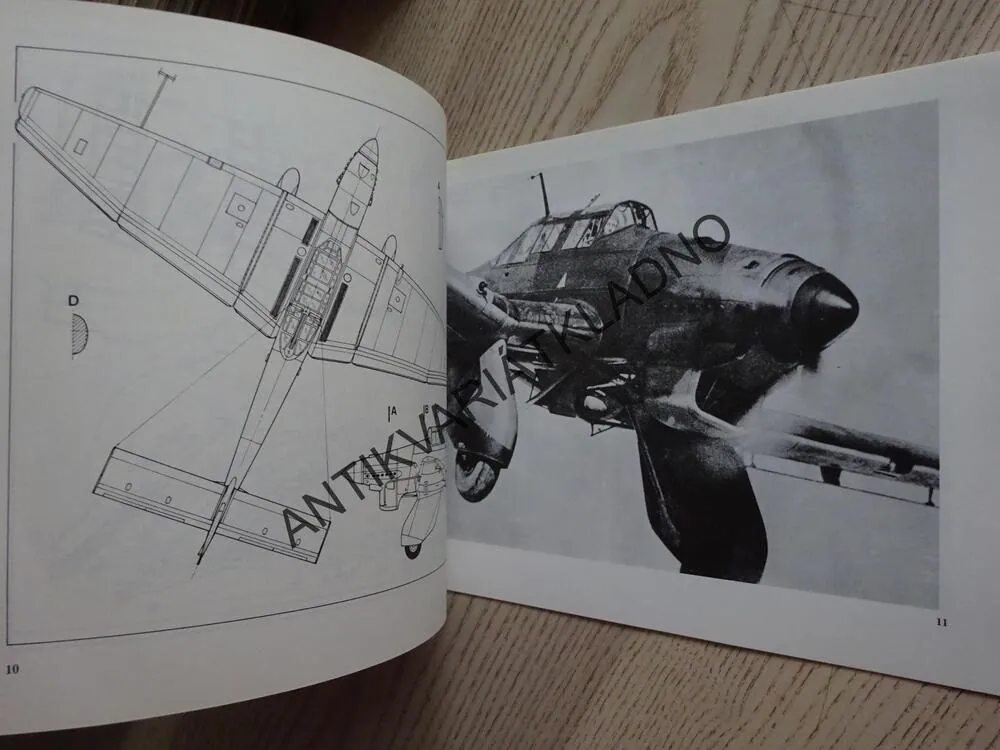 JUNKERS JU 87 STUKA, LETADLO, MPM PROFILE,