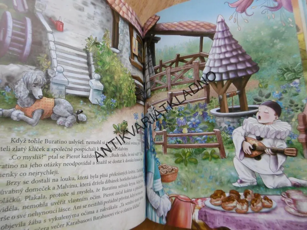 ZLATÝ KLÍČEK, PINOCHIO, BURATINO