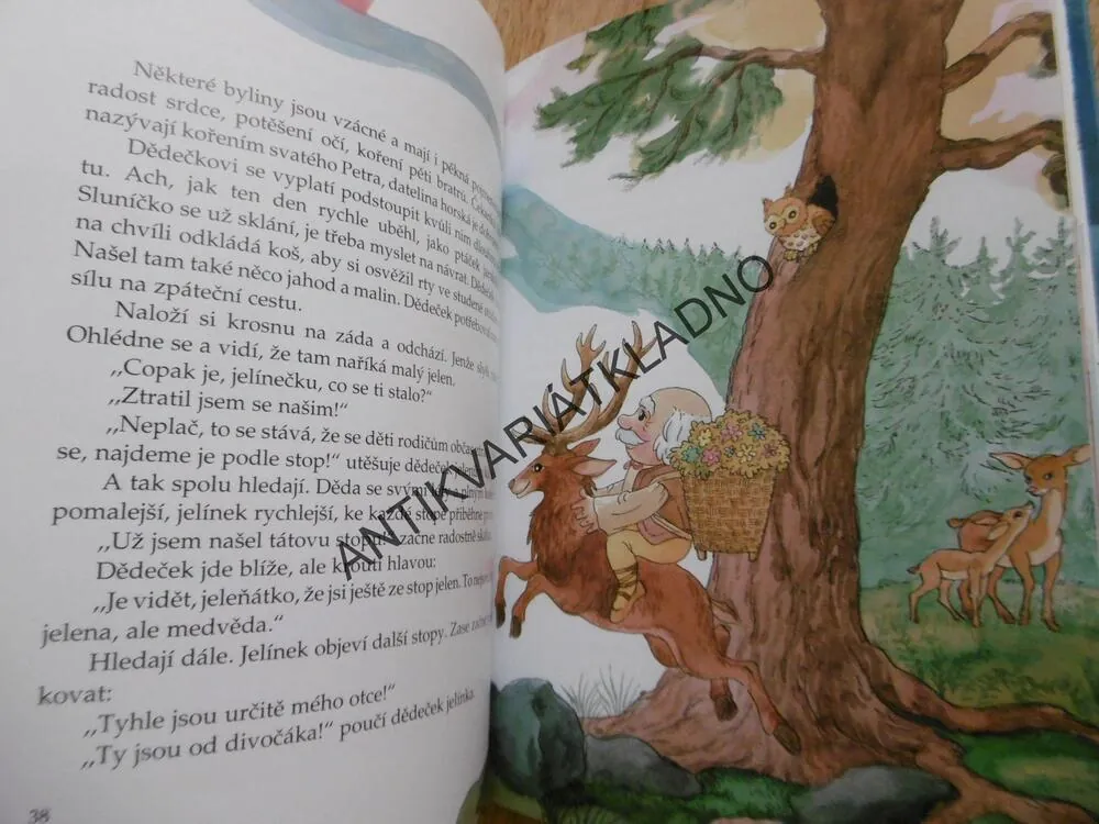 DĚDEČEK VEČERNÍČEK, JOZEF PAVLOVIČ, LADISLAV ČAPEK, **an