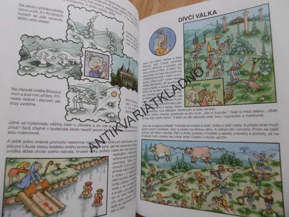 OBRÁZKOVÉ STARÉ POVĚSTI ČESKÉ, ALOIS JIRÁSEK
