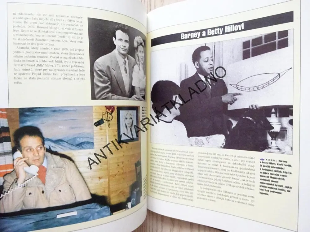 U.F.O., MIMOZEMŠŤANÉ A LÉTAJÍCÍ OBJEKTY, **an