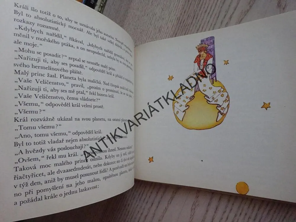MALÝ PRINC, ANTOINE DE SAINT- EXUPÉRY, **an