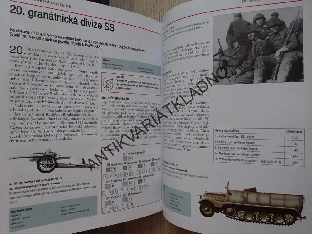 DIVIZE WAFFEN-SS 1939-1945, **an