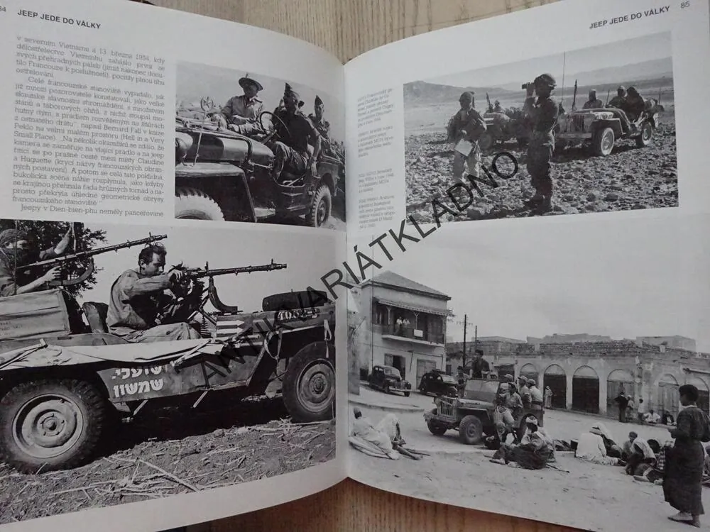JEEP JEDE DO VÁLKY, WILLIAM FOWLER, DOPRAVA, VÁLKA, **an
