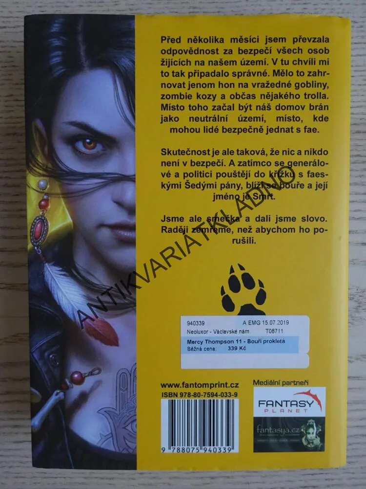 BOUŘÍ PROKLETÁ, PATRICIA BRIGGS, **an