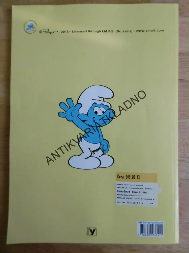 ŠMOULOVÉ, ŠMOULINKA, ŠMOULÍ HLAD, KOMIKS, **an