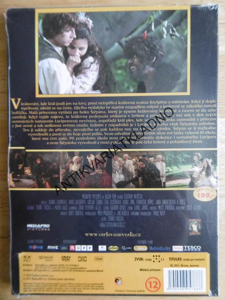 ČERTOVA NEVĚSTA, DVD FILM