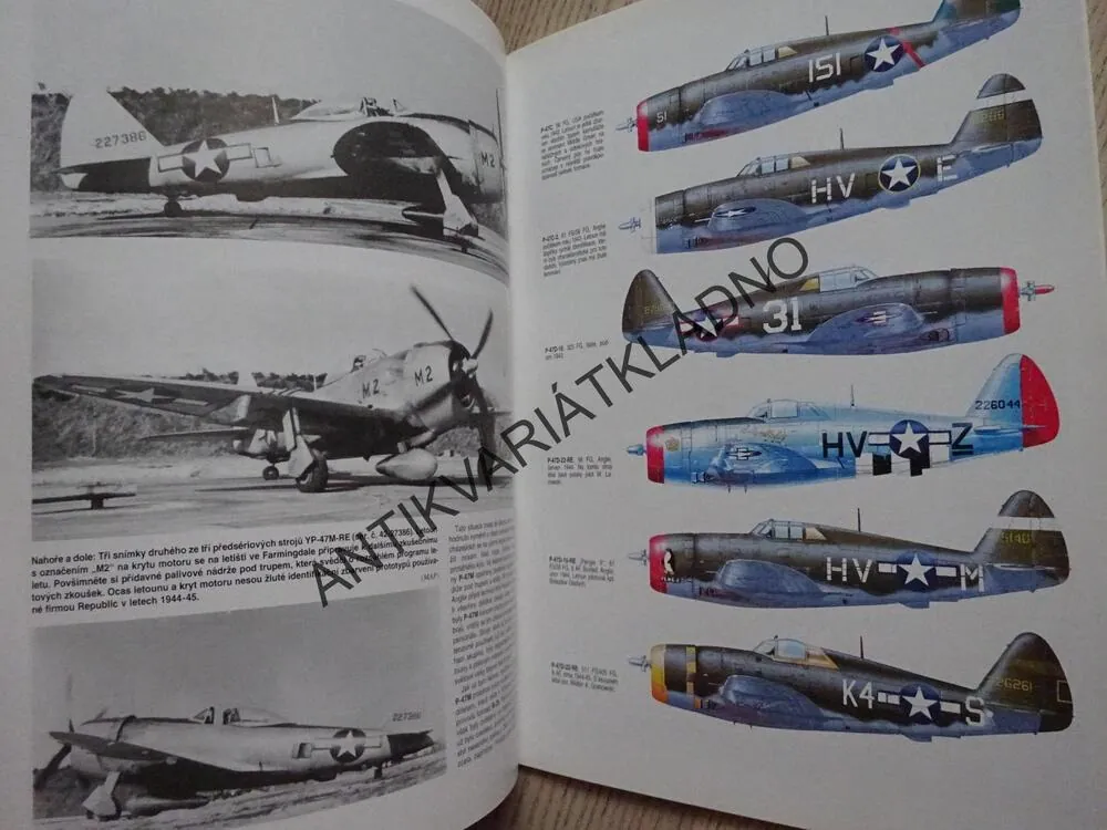 MONOGRAFIE, P-47 THUNDERBOLT 1. ČÁST