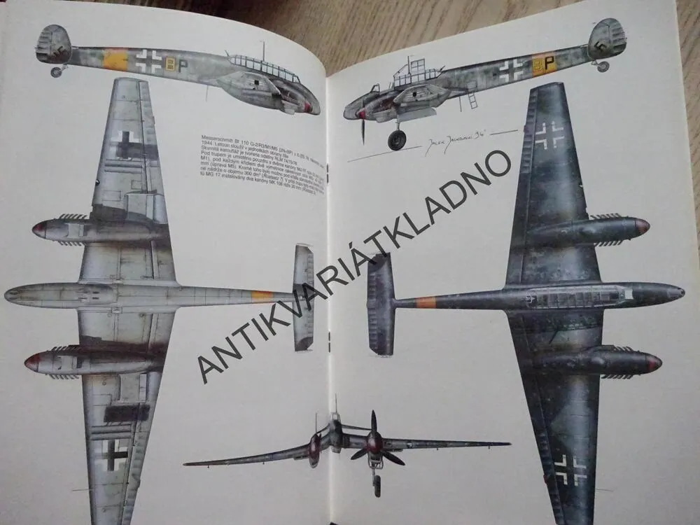 MONOGRAFIE, MESSERSCHMITT BF 110