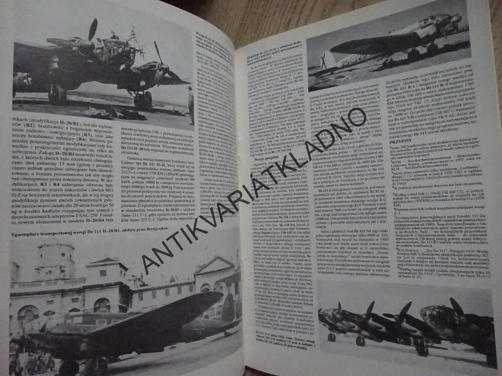 MONOGRAFIE LOTNICZE 12, HEINKEL HE111