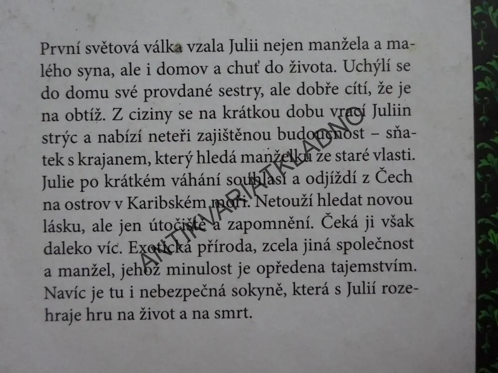 NEVĚSTA ZE ZÁMOŘÍ, HANA MARIE KÖRNEROVÁ, **an