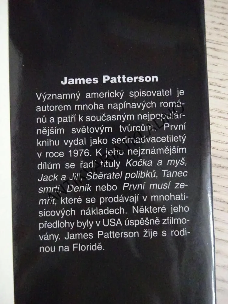 CHUŤ KRVE, JAMES PATTERSON, **an