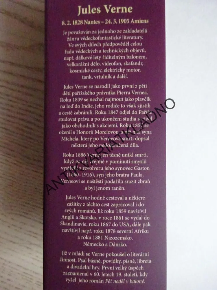 CESTA DO STŘEDU ZEMĚ, JULES VERNE, **an