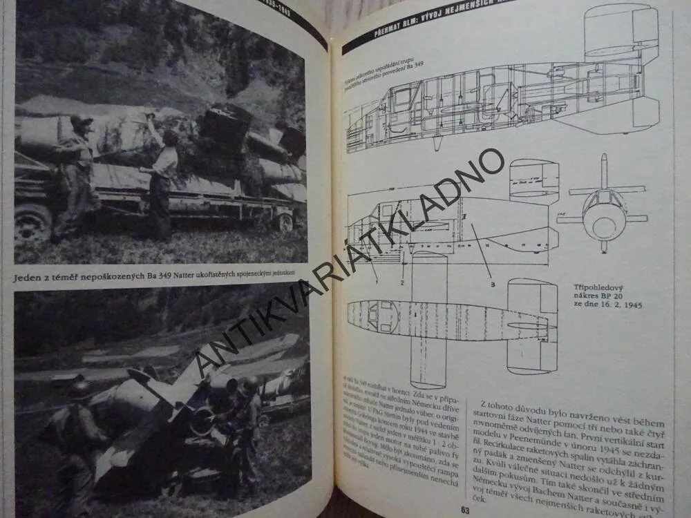 NĚMECKÁ RAKETOVÁ LETADLA 1935-1945, VÝVOJ PŘEVRATNÉ TECHNIKY, JOACHIM DRESSEL, MANFRED GRIEHL, **an