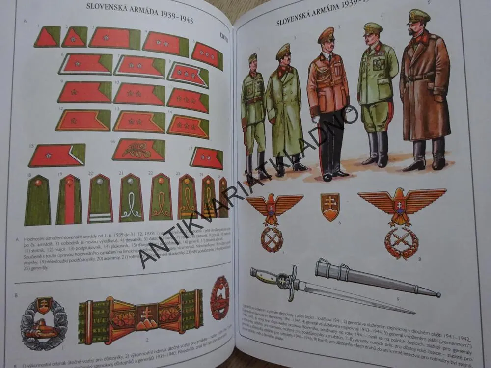 ČESKOSLOVENSKÁ ARMÁDA V ZAHRANIČÍ 1939-1945, VLÁDNÍ VOJSKO PROTEKTORÁTU ČECHY A MORAVA 1939-1945, SLOVENSKÁ ARMÁDA 1939-1945, ČESKOSLOVENSKÁ ARMÁDA 1945-1992, JAN VOGELTANZ, MIROSLAV HUS, MILAN POLÁK, **an
