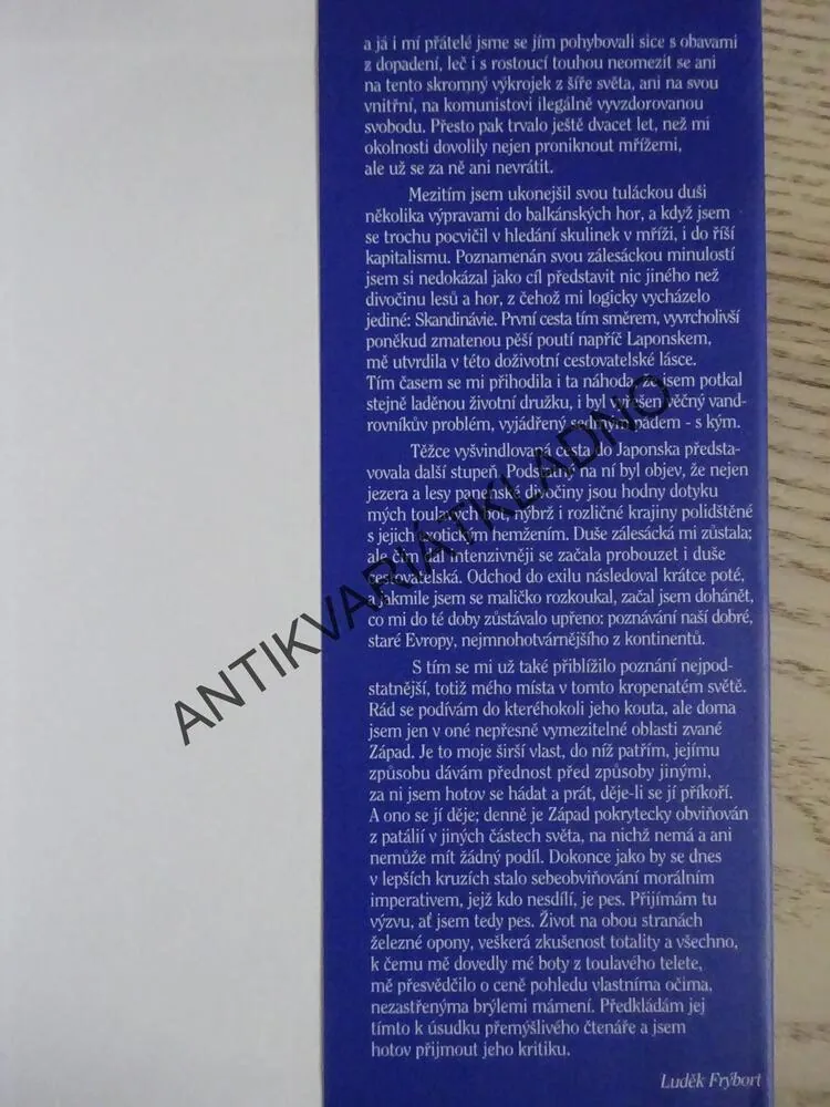 SVĚT BEZ RŮŽOVÝCH BRÝLÍ, LUDĚK FRÝBORT, **an