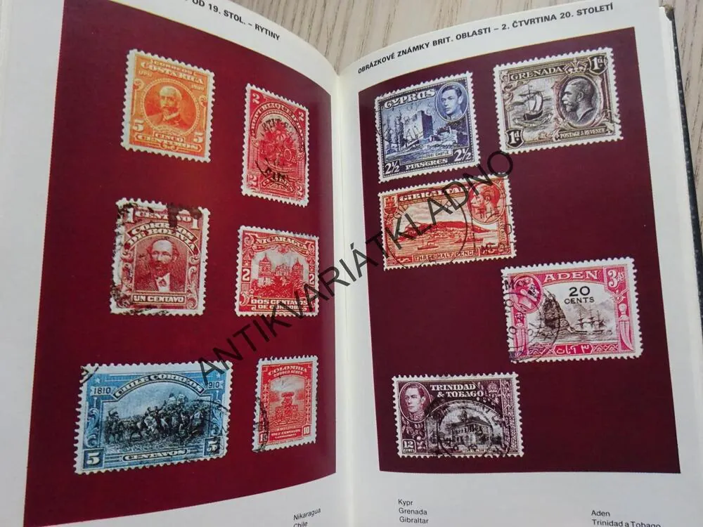 FILATELISTICKÝ ATLAS ZNÁMKOVÝCH ZEMÍ, LUDVÍK MUCHA, BOHUSLAV HLINKA, **an