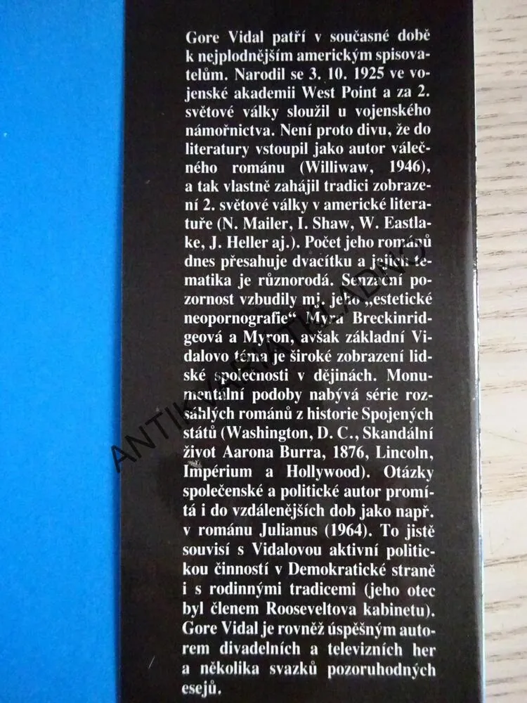 JULIANUS, GORE VIDAL, **an