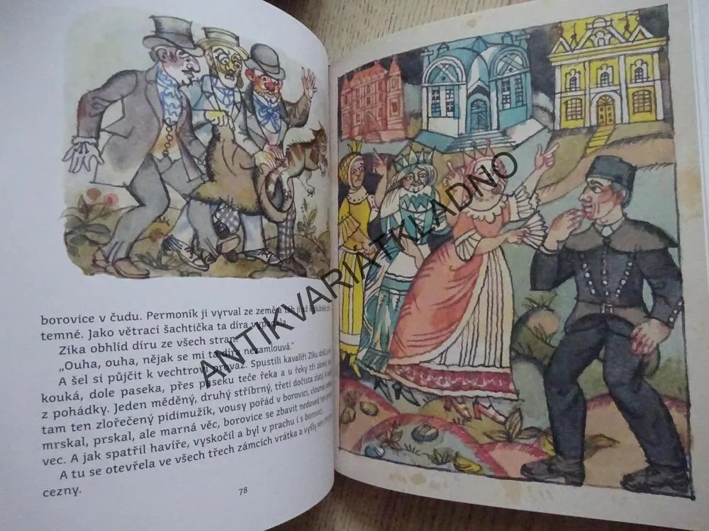 KOUZELNÁ FAJFKA,VESELÉ HAVÍŘSKÉ POHÁDKY, VLADISLAV STANOVSKÝ, FRANTIŠEK SKÁLA, HORNICTVÍ, KLADNO, **an