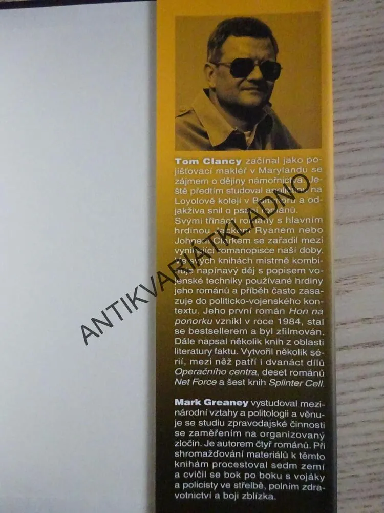 CÍLENÁ HROZBA, TOM CLANCY, MARK GREANEY, **an