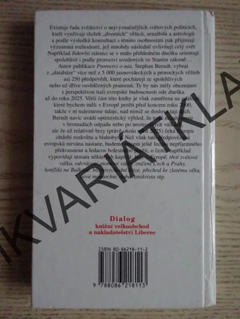 PROROCTVÍ O NÁS, STEPHAN BERNDT, **an