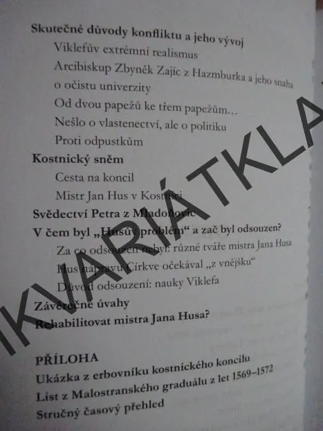 JAN HUS V PŘEDSTAVÁCH ŠESTI STALETÍ A VE SKUTEČNOSTI, JAROSLAV POLC, **an