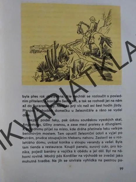 DOBRODRUŽSTVÍ ČESKÉHO CHLAPCE V KOLUMBII, A. HORA, **an
