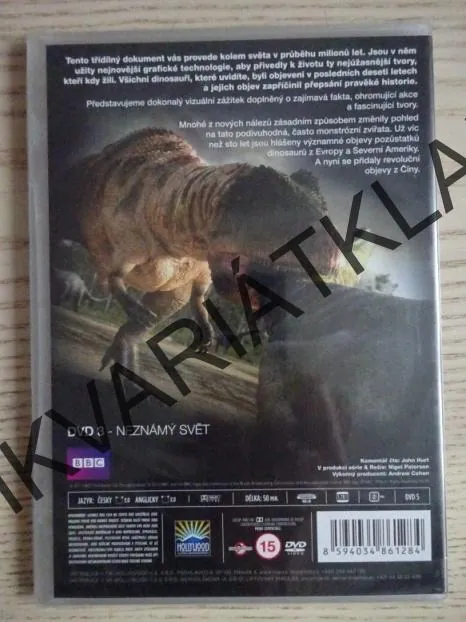 PLANETA DINOSAURŮ 1-3, DVD FILM DOKUMENT