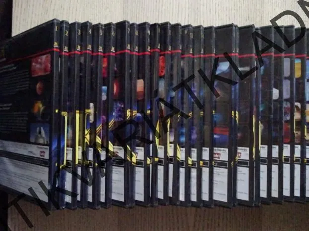 KOSMO 1-46, 46X DVD FILM DOKUMENT